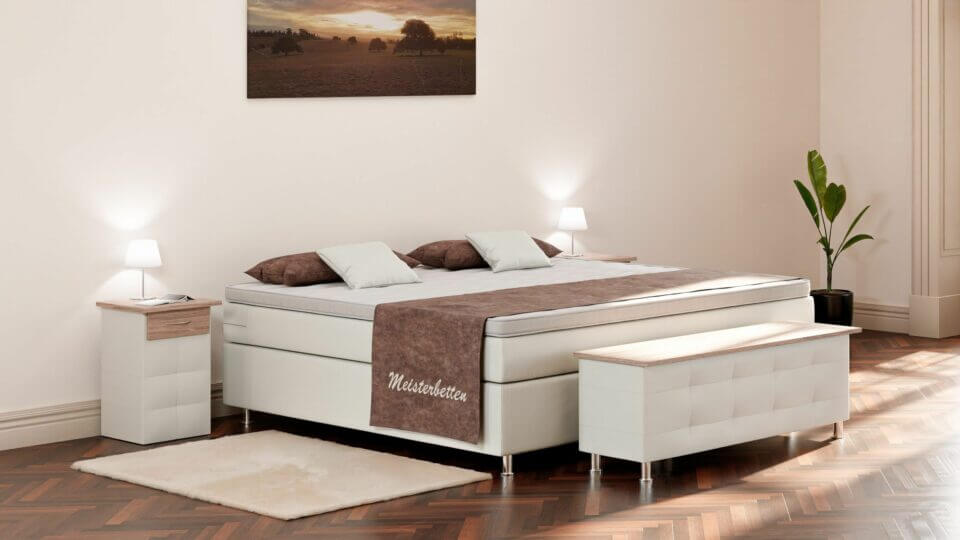 Boxspringbett Lago ohne Kopfteil